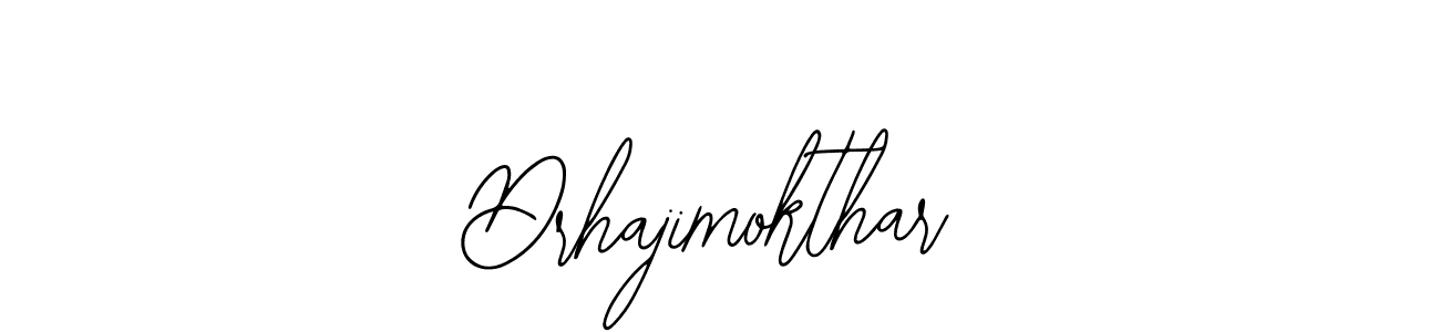 Design your own signature with our free online signature maker. With this signature software, you can create a handwritten (Bearetta-2O07w) signature for name Drhajimokthar. Drhajimokthar signature style 12 images and pictures png