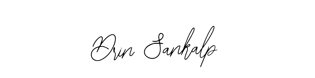 The best way (Bearetta-2O07w) to make a short signature is to pick only two or three words in your name. The name Drin Sankalp include a total of six letters. For converting this name. Drin Sankalp signature style 12 images and pictures png