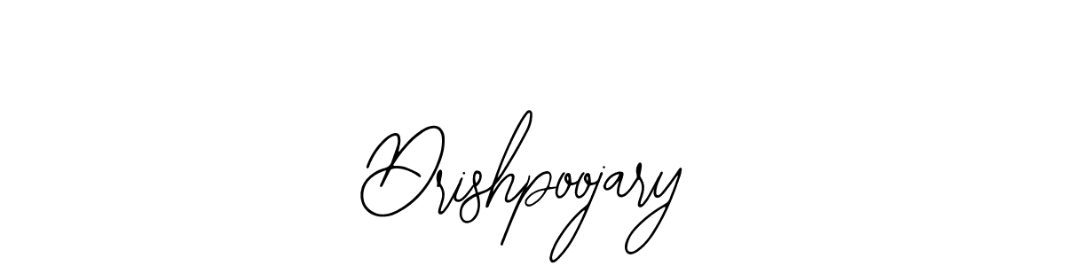 Drishpoojary stylish signature style. Best Handwritten Sign (Bearetta-2O07w) for my name. Handwritten Signature Collection Ideas for my name Drishpoojary. Drishpoojary signature style 12 images and pictures png