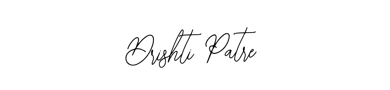 How to make Drishti Patre signature? Bearetta-2O07w is a professional autograph style. Create handwritten signature for Drishti Patre name. Drishti Patre signature style 12 images and pictures png
