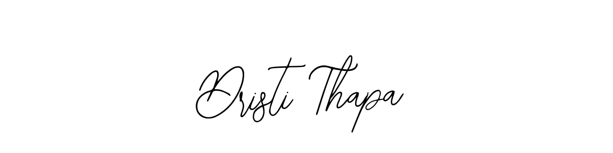 Also we have Dristi Thapa name is the best signature style. Create professional handwritten signature collection using Bearetta-2O07w autograph style. Dristi Thapa signature style 12 images and pictures png