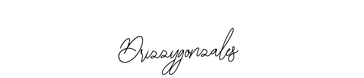 Design your own signature with our free online signature maker. With this signature software, you can create a handwritten (Bearetta-2O07w) signature for name Drizzygonzales. Drizzygonzales signature style 12 images and pictures png