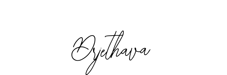 Bearetta-2O07w is a professional signature style that is perfect for those who want to add a touch of class to their signature. It is also a great choice for those who want to make their signature more unique. Get Drjethava name to fancy signature for free. Drjethava signature style 12 images and pictures png