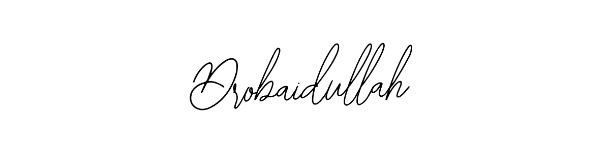 if you are searching for the best signature style for your name Drobaidullah. so please give up your signature search. here we have designed multiple signature styles  using Bearetta-2O07w. Drobaidullah signature style 12 images and pictures png
