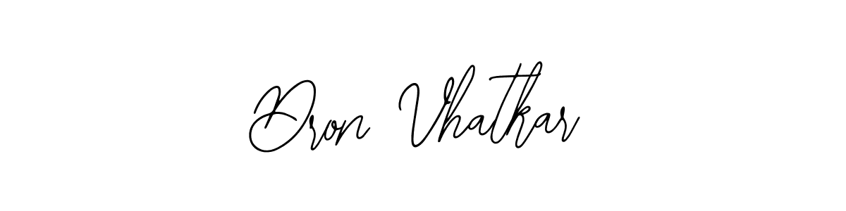 if you are searching for the best signature style for your name Dron Vhatkar. so please give up your signature search. here we have designed multiple signature styles  using Bearetta-2O07w. Dron Vhatkar signature style 12 images and pictures png