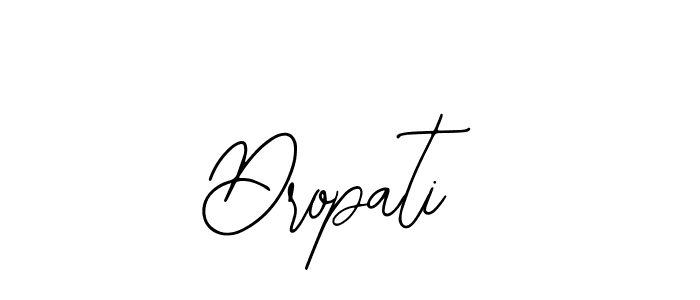 Also You can easily find your signature by using the search form. We will create Dropati name handwritten signature images for you free of cost using Bearetta-2O07w sign style. Dropati signature style 12 images and pictures png