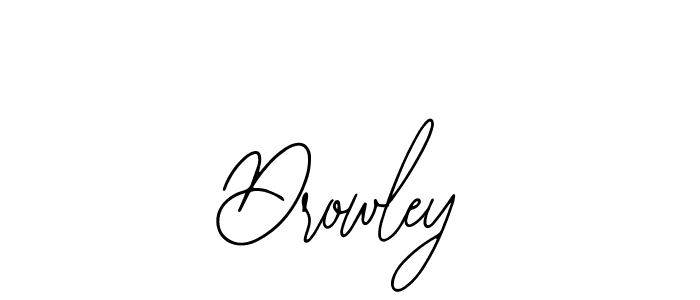 Drowley stylish signature style. Best Handwritten Sign (Bearetta-2O07w) for my name. Handwritten Signature Collection Ideas for my name Drowley. Drowley signature style 12 images and pictures png