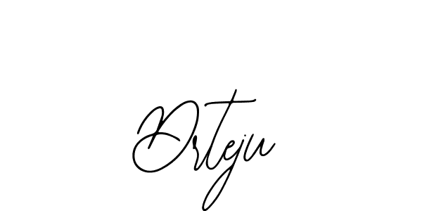 How to make Drteju signature? Bearetta-2O07w is a professional autograph style. Create handwritten signature for Drteju name. Drteju signature style 12 images and pictures png