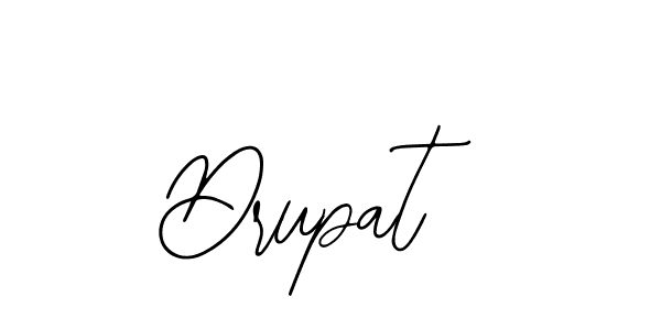 How to make Drupat name signature. Use Bearetta-2O07w style for creating short signs online. This is the latest handwritten sign. Drupat signature style 12 images and pictures png