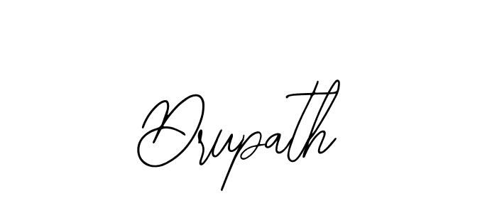 How to make Drupath name signature. Use Bearetta-2O07w style for creating short signs online. This is the latest handwritten sign. Drupath signature style 12 images and pictures png