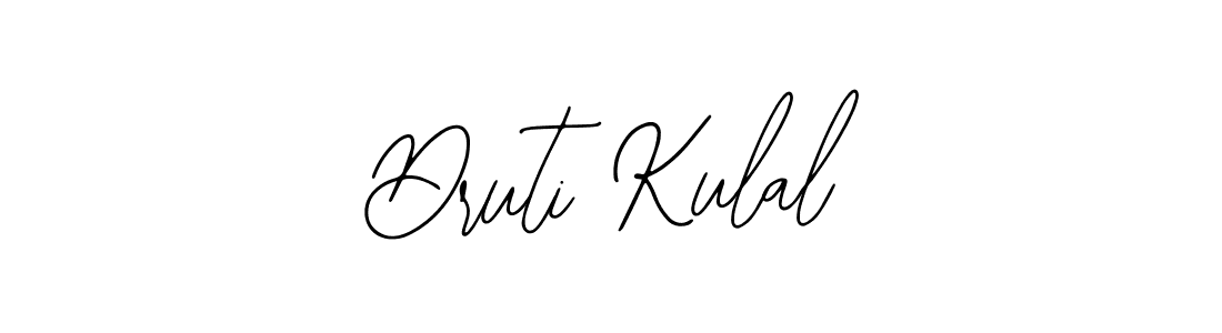 How to Draw Druti Kulal signature style? Bearetta-2O07w is a latest design signature styles for name Druti Kulal. Druti Kulal signature style 12 images and pictures png