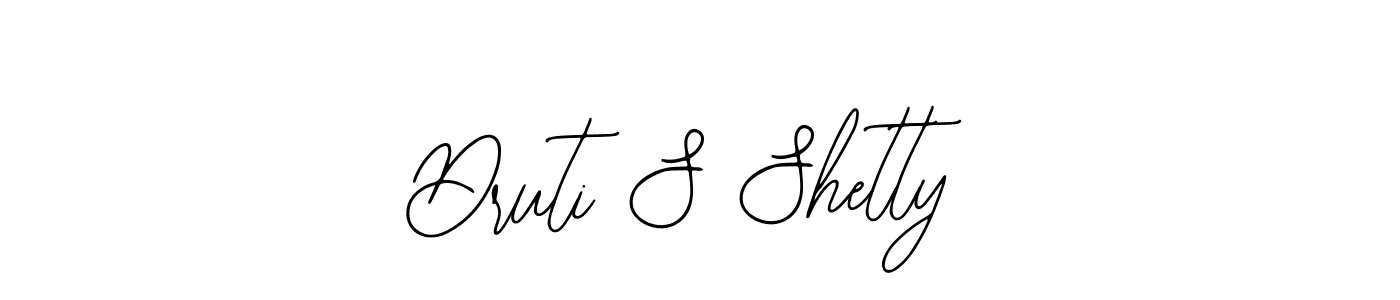 Make a beautiful signature design for name Druti S Shetty. With this signature (Bearetta-2O07w) style, you can create a handwritten signature for free. Druti S Shetty signature style 12 images and pictures png