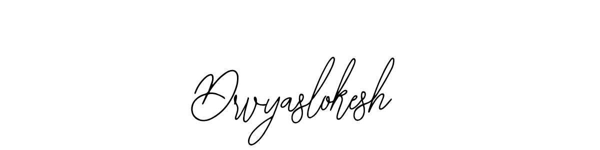 Once you've used our free online signature maker to create your best signature Bearetta-2O07w style, it's time to enjoy all of the benefits that Drvyaslokesh name signing documents. Drvyaslokesh signature style 12 images and pictures png