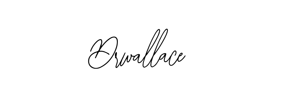 Use a signature maker to create a handwritten signature online. With this signature software, you can design (Bearetta-2O07w) your own signature for name Drwallace. Drwallace signature style 12 images and pictures png