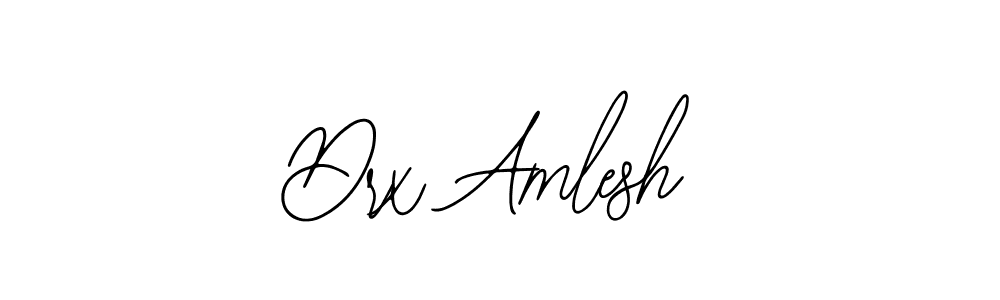 How to make Drx Amlesh signature? Bearetta-2O07w is a professional autograph style. Create handwritten signature for Drx Amlesh name. Drx Amlesh signature style 12 images and pictures png