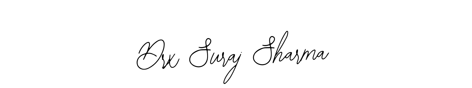 Make a short Drx Suraj Sharma signature style. Manage your documents anywhere anytime using Bearetta-2O07w. Create and add eSignatures, submit forms, share and send files easily. Drx Suraj Sharma signature style 12 images and pictures png