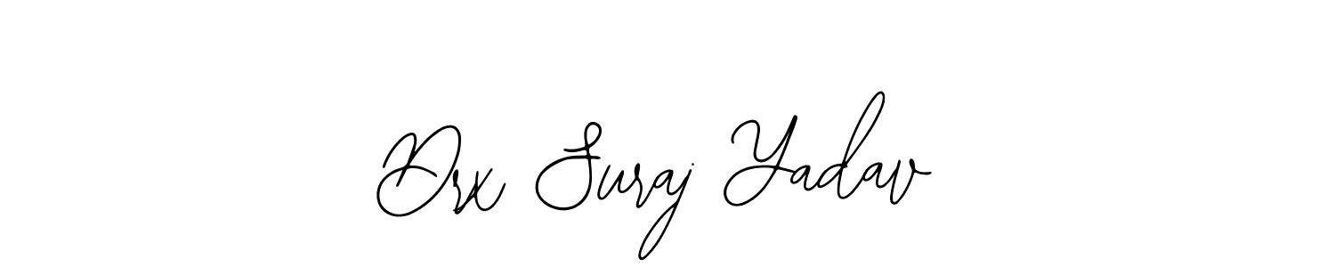 Make a beautiful signature design for name Drx Suraj Yadav. With this signature (Bearetta-2O07w) style, you can create a handwritten signature for free. Drx Suraj Yadav signature style 12 images and pictures png