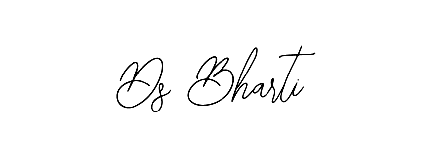 How to Draw Ds Bharti signature style? Bearetta-2O07w is a latest design signature styles for name Ds Bharti. Ds Bharti signature style 12 images and pictures png