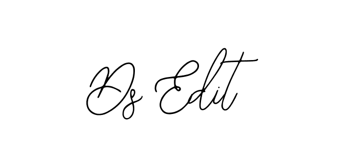 Make a beautiful signature design for name Ds Edit. With this signature (Bearetta-2O07w) style, you can create a handwritten signature for free. Ds Edit signature style 12 images and pictures png