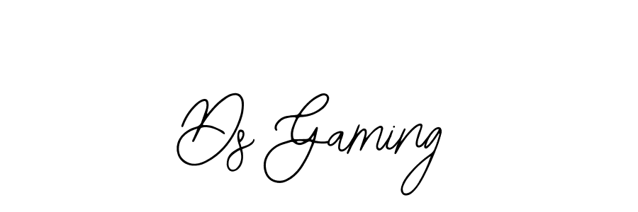 Use a signature maker to create a handwritten signature online. With this signature software, you can design (Bearetta-2O07w) your own signature for name Ds Gaming. Ds Gaming signature style 12 images and pictures png