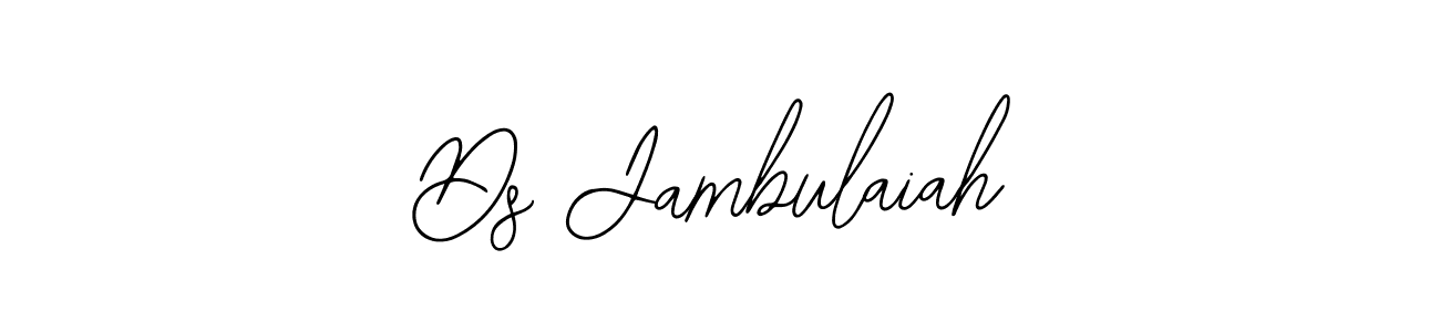 Best and Professional Signature Style for Ds Jambulaiah. Bearetta-2O07w Best Signature Style Collection. Ds Jambulaiah signature style 12 images and pictures png