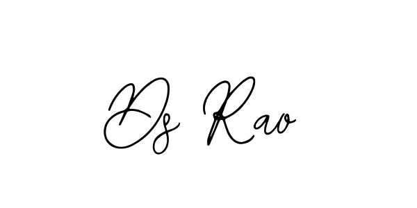 How to make Ds Rao signature? Bearetta-2O07w is a professional autograph style. Create handwritten signature for Ds Rao name. Ds Rao signature style 12 images and pictures png