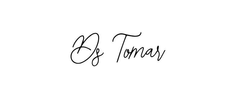 You should practise on your own different ways (Bearetta-2O07w) to write your name (Ds Tomar) in signature. don't let someone else do it for you. Ds Tomar signature style 12 images and pictures png