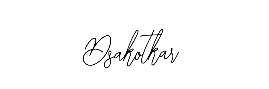 How to make Dsakotkar signature? Bearetta-2O07w is a professional autograph style. Create handwritten signature for Dsakotkar name. Dsakotkar signature style 12 images and pictures png