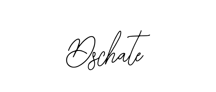 How to make Dschate signature? Bearetta-2O07w is a professional autograph style. Create handwritten signature for Dschate name. Dschate signature style 12 images and pictures png