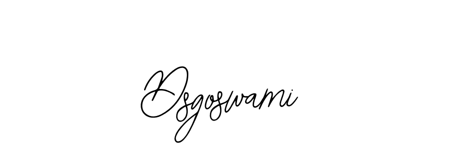 How to Draw Dsgoswami signature style? Bearetta-2O07w is a latest design signature styles for name Dsgoswami. Dsgoswami signature style 12 images and pictures png