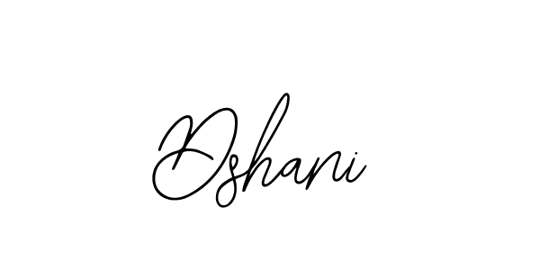 Dshani stylish signature style. Best Handwritten Sign (Bearetta-2O07w) for my name. Handwritten Signature Collection Ideas for my name Dshani. Dshani signature style 12 images and pictures png