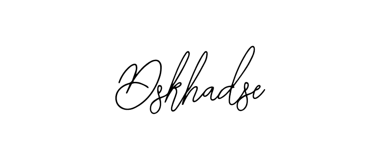 How to make Dskhadse name signature. Use Bearetta-2O07w style for creating short signs online. This is the latest handwritten sign. Dskhadse signature style 12 images and pictures png