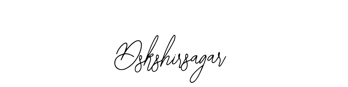 Similarly Bearetta-2O07w is the best handwritten signature design. Signature creator online .You can use it as an online autograph creator for name Dskshirsagar. Dskshirsagar signature style 12 images and pictures png