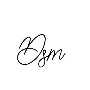 Use a signature maker to create a handwritten signature online. With this signature software, you can design (Bearetta-2O07w) your own signature for name Dsm. Dsm signature style 12 images and pictures png