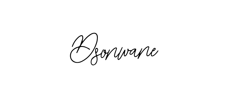 Design your own signature with our free online signature maker. With this signature software, you can create a handwritten (Bearetta-2O07w) signature for name Dsonwane. Dsonwane signature style 12 images and pictures png