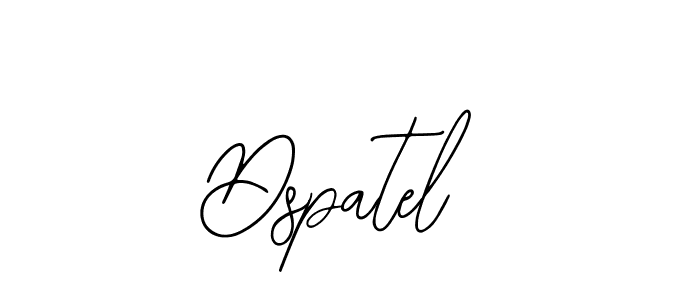 Make a beautiful signature design for name Dspatel. Use this online signature maker to create a handwritten signature for free. Dspatel signature style 12 images and pictures png