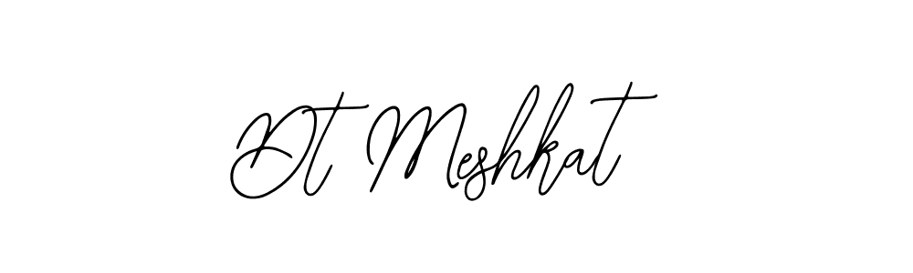 Design your own signature with our free online signature maker. With this signature software, you can create a handwritten (Bearetta-2O07w) signature for name Dt Meshkat. Dt Meshkat signature style 12 images and pictures png