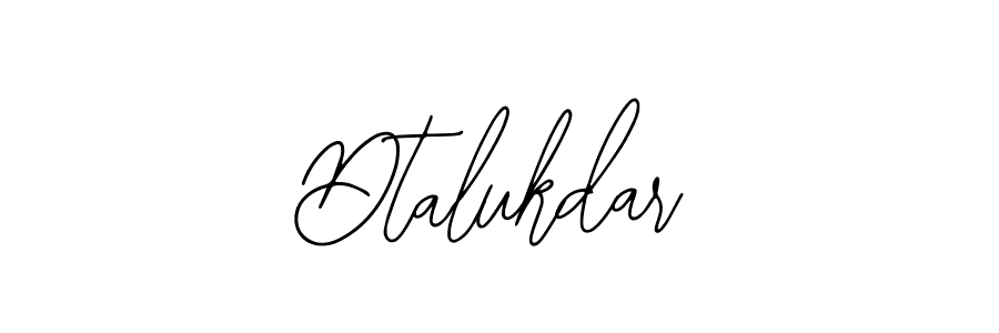 Also we have Dtalukdar name is the best signature style. Create professional handwritten signature collection using Bearetta-2O07w autograph style. Dtalukdar signature style 12 images and pictures png