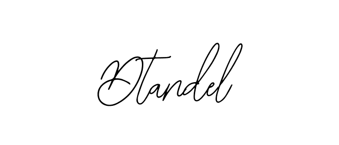 if you are searching for the best signature style for your name Dtandel. so please give up your signature search. here we have designed multiple signature styles  using Bearetta-2O07w. Dtandel signature style 12 images and pictures png