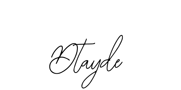 Best and Professional Signature Style for Dtayde. Bearetta-2O07w Best Signature Style Collection. Dtayde signature style 12 images and pictures png