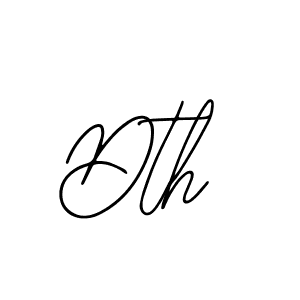 Create a beautiful signature design for name Dth. With this signature (Bearetta-2O07w) fonts, you can make a handwritten signature for free. Dth signature style 12 images and pictures png