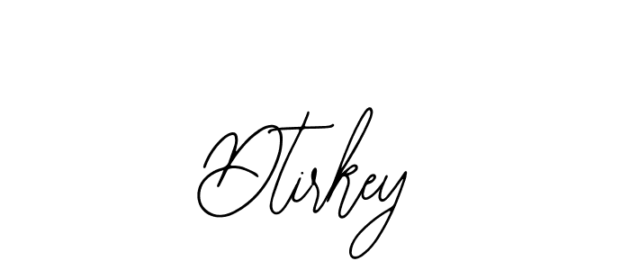 It looks lik you need a new signature style for name Dtirkey. Design unique handwritten (Bearetta-2O07w) signature with our free signature maker in just a few clicks. Dtirkey signature style 12 images and pictures png