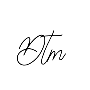 Dtm stylish signature style. Best Handwritten Sign (Bearetta-2O07w) for my name. Handwritten Signature Collection Ideas for my name Dtm. Dtm signature style 12 images and pictures png