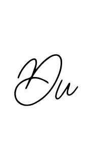 Create a beautiful signature design for name Du. With this signature (Bearetta-2O07w) fonts, you can make a handwritten signature for free. Du signature style 12 images and pictures png