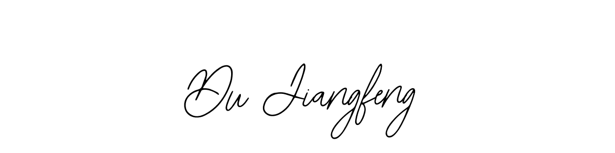 It looks lik you need a new signature style for name Du Jiangfeng. Design unique handwritten (Bearetta-2O07w) signature with our free signature maker in just a few clicks. Du Jiangfeng signature style 12 images and pictures png