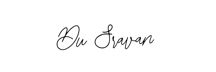 Best and Professional Signature Style for Du Sravan. Bearetta-2O07w Best Signature Style Collection. Du Sravan signature style 12 images and pictures png