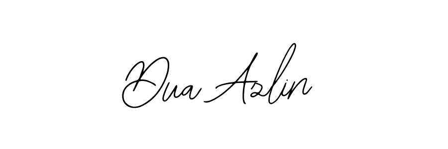 Dua Azlin stylish signature style. Best Handwritten Sign (Bearetta-2O07w) for my name. Handwritten Signature Collection Ideas for my name Dua Azlin. Dua Azlin signature style 12 images and pictures png