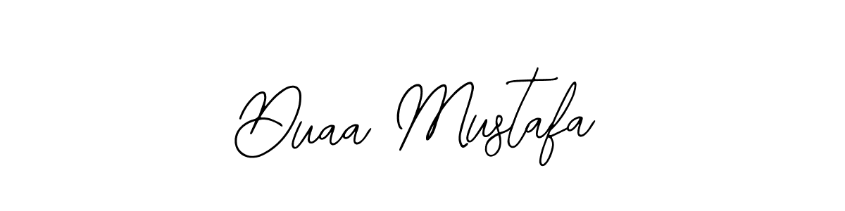 Make a beautiful signature design for name Duaa Mustafa. With this signature (Bearetta-2O07w) style, you can create a handwritten signature for free. Duaa Mustafa signature style 12 images and pictures png