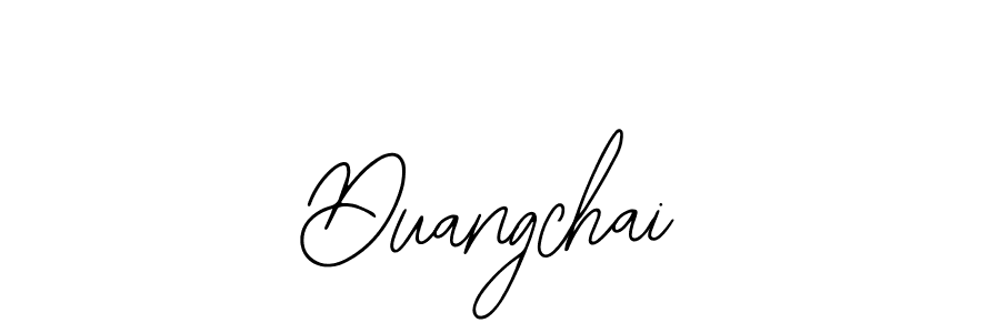 You can use this online signature creator to create a handwritten signature for the name Duangchai. This is the best online autograph maker. Duangchai signature style 12 images and pictures png