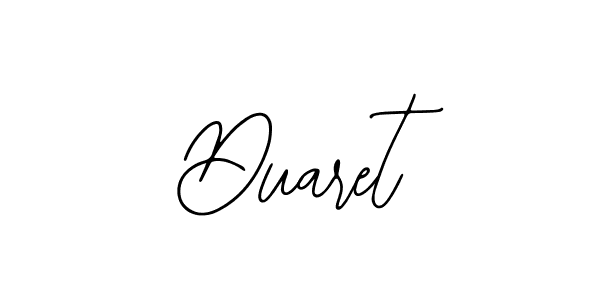 Duaret stylish signature style. Best Handwritten Sign (Bearetta-2O07w) for my name. Handwritten Signature Collection Ideas for my name Duaret. Duaret signature style 12 images and pictures png